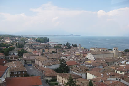 Desenzano il panorama dal castello