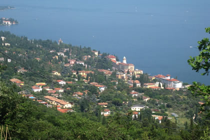 Gardone Riviera vista panoramica