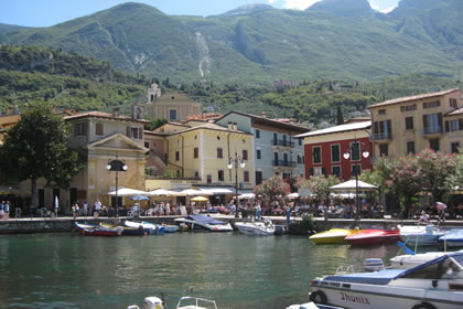 Malcesine lago di garda il centro storico