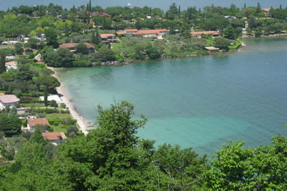 Manerba la costa con le spiagge