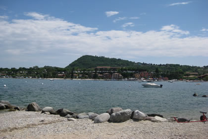 Manerba vista panoramica della Rocca