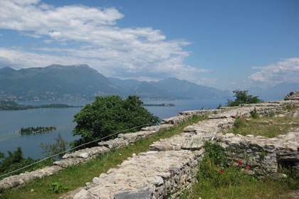 Manerba i resti di una antica villa romana