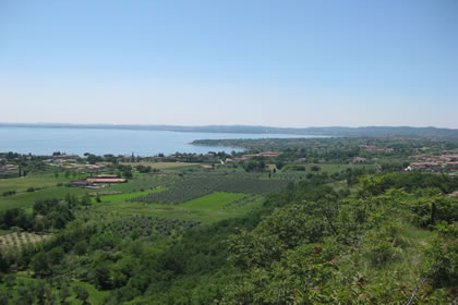 Moniga vista panoramica