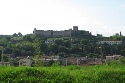 Padenghe la collina con il castello