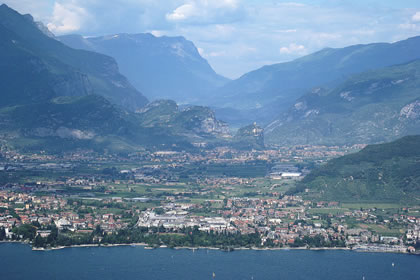 Riva vista panoramica del lago di Garda