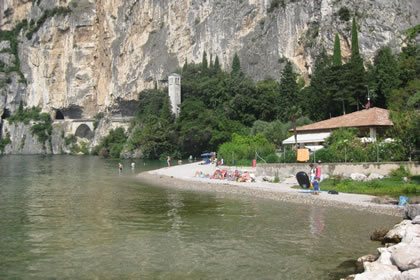 Tignale le spiagge