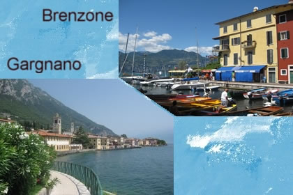 Brenzone e Gargnano al lago di Garda