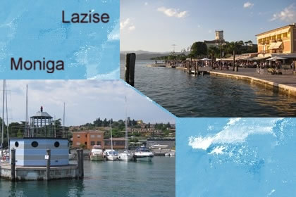 Lazise e Moniga al lago di Garda