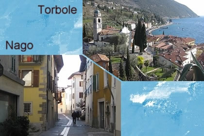 Torbole e Nago al lago di Garda